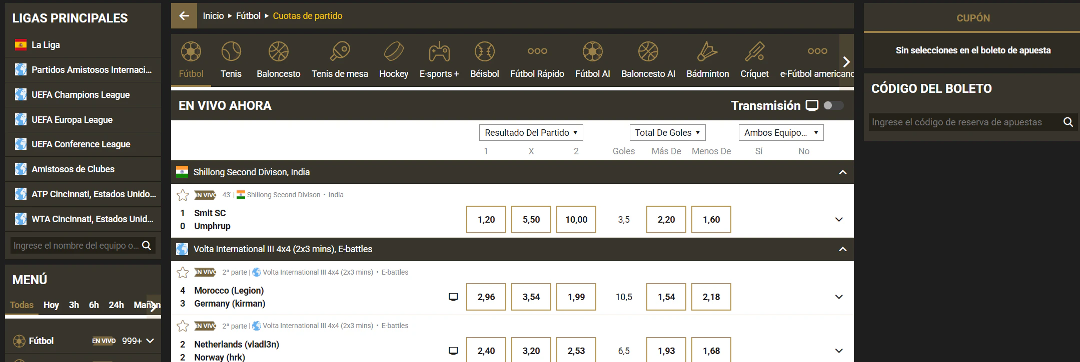 Casinoly Casino apuestas deportivas y esports