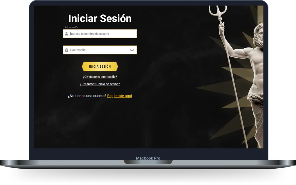 Casinoly Casino inicio de sesión en la versión de escritorio